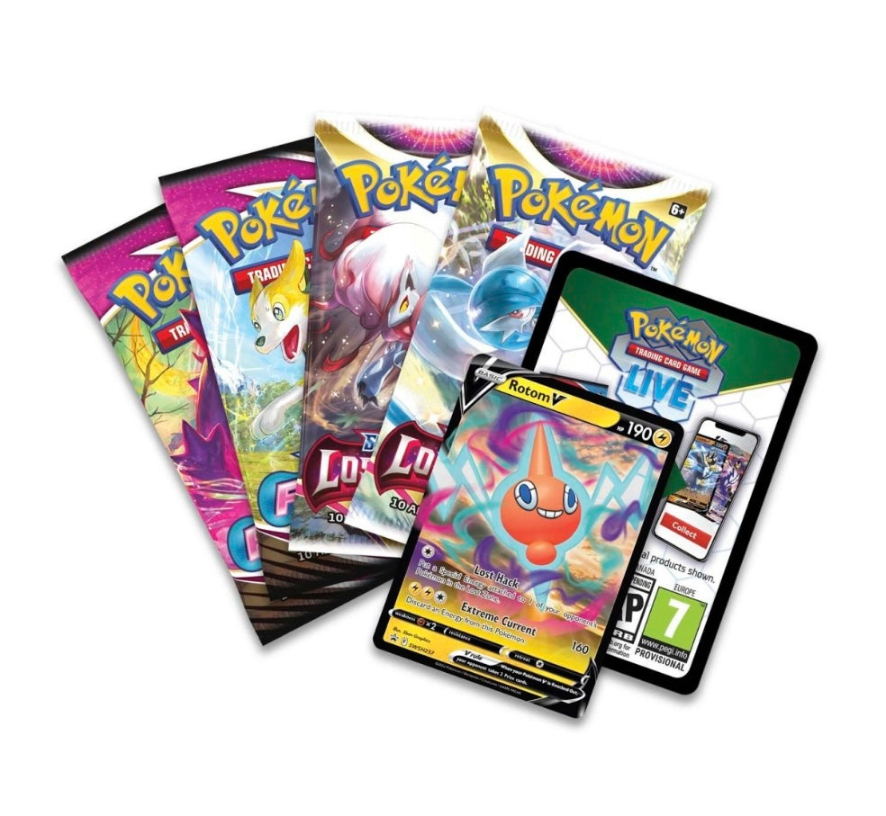Pokemon TCG Rotom V Tin