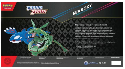 Pokemon TCG Crown Zenith Sea and Sky Premium Collection
