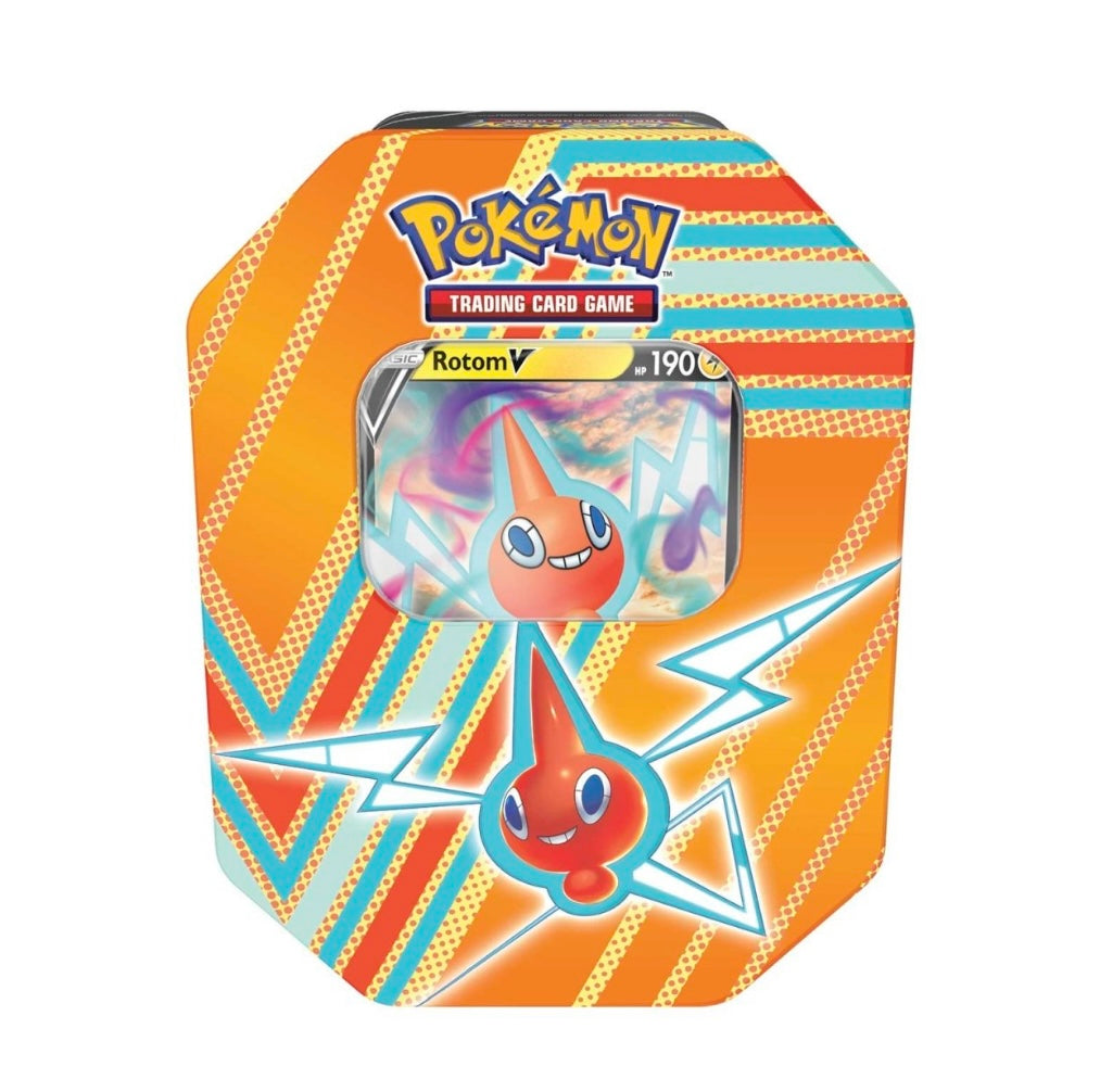Pokemon TCG Rotom V Tin TCG Clinic Pokemon TCG Rotom V Tin TCG Clinic