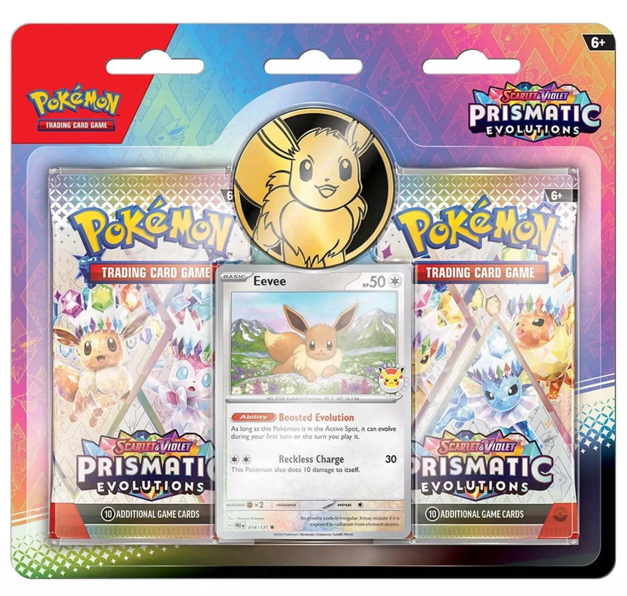 Pokemon TCG Prismatic Evolutions 2-pack Blister