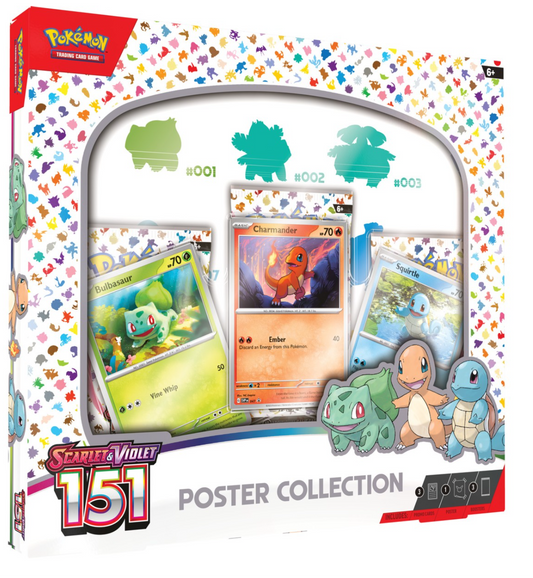 Pokemon TCG 151 Poster Collection
